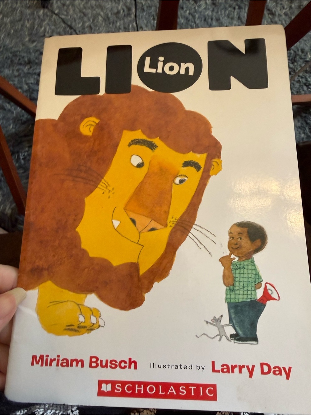 Scholastic Lion Picture Paperback Book